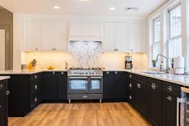 Often contemporary designers choose black color to a kitchen island and pure white for wall cabinets to add elegant touch to the kitchen and to not. Timeless Beautifully Balanced Black And White Kitchen Cliqstudios