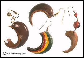 Sandbox tree fruit with 5 letters. Botanical Jewelry Addendum