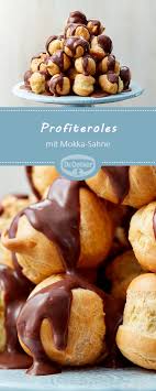 Profiteroles Mit Mokka Sahne Rezept Brandteig Brandteig Rezept Essen Fur Besondere Anlasse