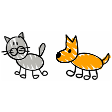 Você está procurando imagens ou vetores cachorro desenho png? Adesivo De Parede Gato Cachorro Desenho Grande 75x35 Cm No Elo7 Qcola B64cd0