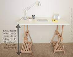 You can make one and it's a relatively project with no prior woodworking experience required. 10 Diy Standing Desk Kit Ideas Diy Standing Desk Ikea Vika Adjustable Standing Desk