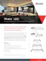 Choose from 3000k soft white, 4000k cool white, or 5000k bright white with just a simple adjustment. Lithonia Lighting Wf4 Sq B Led 50k Mw M6 User Manual Manualzz