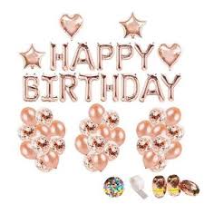 Chic, féminine, glamour, la décoration d'anniversaire rose gold a tout pour séduire. Decoration Anniversaire Rose Gold Cdiscount