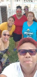 Aunt Pat with her nieces ❤️