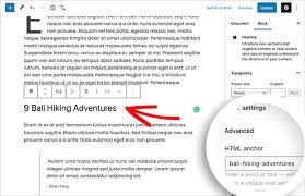 This is to let jquery mobile find the attributes and makes a button every anchor link, which is generated in wordpress via php, contains the page_item class. How To Create Anchor Links In Wordpress Without A Plugin