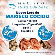Mariscos y ofertas