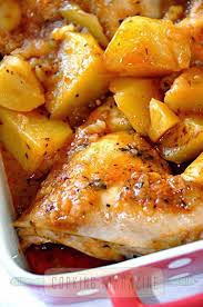 Pollo En Salsa De Tomate Con Patatas Pollo En Salsa De Tomate Pollo En Salsa Recetas De Comida