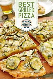 Blue Cheese Zucchini And Potato Rosemary Pizza Recipe Wisconsin Cheese Recipe Recipes Pizza Recipes Cooking Recipes