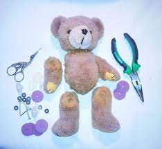 Soft Toy Restoration Plushclinic Oldtoy Newlife Toysrepair Repair Toys Clinic Art Old Toys