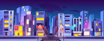 Let's start with the very old cartoon drawing styles from many years ago. Free Cartoon City Night Vectors 1 000 Images In Ai Eps Format