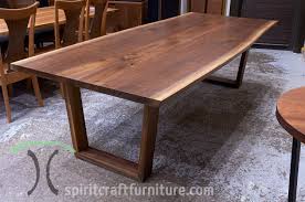 Black Walnut Live Edge Table On Matching Solid Hardwood Legs Dining Table Live Edge Dining Table Solid Wood Table Tops
