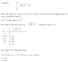 The method involves the sumproduct function, the syntax of which is given below: The Trapezium Rule Mathematics A Level Revision