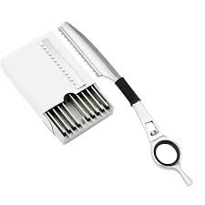 Buy unisex razor comb home hair cut thinning and feathering cutting comb from walmart canada. Univinlions Rotary Thinning Razor Blade Straight Salon Hairdresser Razor Hair Cutter Swivel Barber Hair Cutting Knife Thinner Scissor Haircut Scissor Lifterscissor Jacks Aliexpress