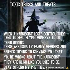 As their name suggests, they are monkeys with large wings, they have black fur and red eyes that can glow. Flying Monkeys Narcissist Toxic People Flying Monkeys Narcissist Words