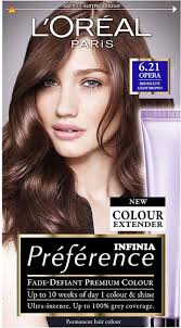 L Oreal Paris Recital Preference Colourant 6 21 Opera Iridescent Light Brown Loreal Paris Loreal Hair Color Brown Loreal