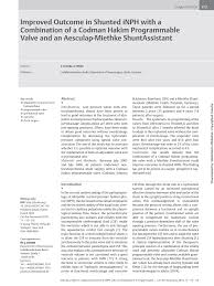 The authors report a method for programming jammed codman hakim programmable valves by using a strata ii magnet and additional neodymium magnets. Pdf Improved Outcome In Shunted Inph With A Combination Of A Codman Hakim Programmable Valve And An Aesculap Miethke Shuntassistant