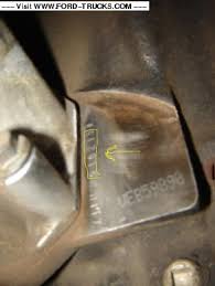 Decode ford, lincoln, and mercury part numbers, casting numbers, engineering and service parts, and date codes. Engine Serial Number Ford Truck Enthusiasts Forums
