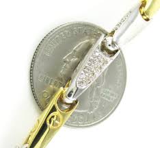 886774134659, casted, polished, 14k yellow gold, diamond, avail. Buy Mens 14k Two Tone Gold Bullet Link Diamond Bracelet 1 20ct Online At So Icy Jewelry
