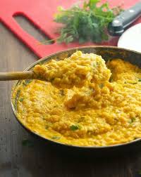 Sounds Good Creamy Pumpkin Garlic Rice Food Pumpkin Recipes Food Recipes