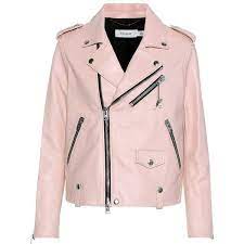 Coach Leather Moto Jacket 1 455 Liked On Polyvore Featuring Outerwear Jackets Pink Motorcycle Jacket Leather M Leather Moto Jacket Moto Jacket Jackets