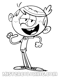 Lincoln loud house coloring pages. Lincoln Loud The Loud House Coloring Pages For Kids Unicorn Coloring Pages Cool Coloring Pages Coloring Pages For Kids