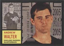 2005 Topps Andrew Walter Football Cards #436
