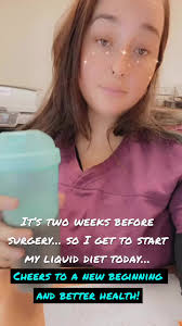 Pre surgery diet and weight loss progress