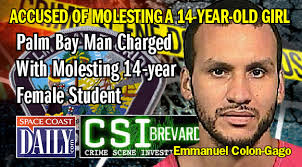 Palm Bay Man Charged With Molesting 14-year Female Student