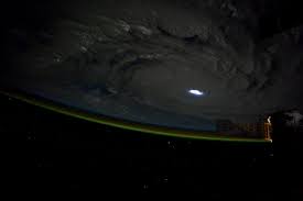 Seriously Cool Photo Of A Tropical Cyclone With Lightning From Space Lightning Photos Space Station Lightning