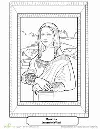 Mona Lisa Worksheet Education Com Art Handouts Art Basics History Worksheets