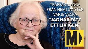 Anita träffar många från hemtjänsten varje vecka