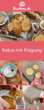 Kekse Mit Pragung Rezept Von Backen De Rezept Kekse Backen Rezepte
