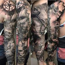 See more ideas about pirate tattoo, sleeve tattoos, nautical tattoo. Community Wall Photos Photo Community Photos Smalltattoo Tattoosleeve Wall In 2021 Nautical Tattoo Sleeve Ship Tattoo Sleeves Nautical Tattoo