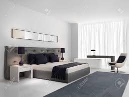 Wie wäre es mit ein wenig glanz & glamour? Luxus Schlafzimmer Mit Grauen Knopfen Bett Lizenzfreie Fotos Bilder Und Stock Fotografie Image 33871402