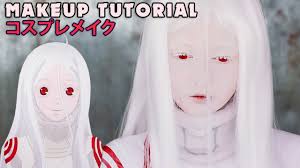 shiro cosplay makeup tutorial
