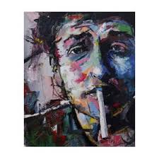 Bob Dylan IV Art Print by Richard Day
