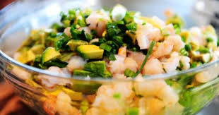 Tortilla Chips With Shrimp Ceviche Dip Recipe Shrimp Ceviche Ceviche Mexican Food Recipes
