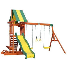 It is less fulfilling when you get an elaborate swing set that ends. Byd Sunnydale Kids Play Centre Cedar Swing Sets Wooden Swing Set Swing Set