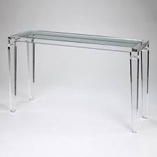 In fact, acrylic furnishings have become ideal pieces for small interiors. Wholesale Luxury Acrylic Clear Home Hotel Glass Console Table Hall Table Global Sources