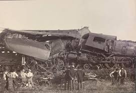 1904 Worlds Fair Train Wreck
