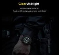 North Edge BLAZE Men’s Solar Watch | Long Battery Life · Waterproof ·