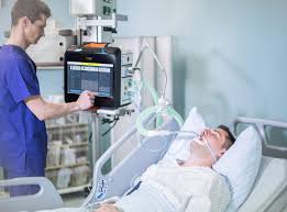 Intubation & mechanical ventilation (ventilator). Critical Care System Jenny