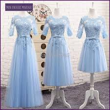 Vous recherchez un site qui vous guide, vous conseille sur. Robe Demoiselle D Honneur Bleue Decoree De Dentelle Mon Univers Mariage