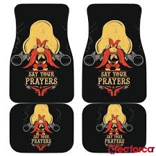 Yosemite Sam Looney Tunes With Guns Car Floor Mats 191017 Car Floor Mats Yosemite Sam Floor Mats