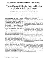 Booking.com, being established in 1996. Pdf Terraced Residential Housing Indoor And Outdoor Air Quality In Shah Alam Malaysia Azni Zain Ahmed Academia Edu