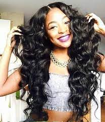 Very Natural And Realistic Looking Black Color Hair Wig Non Etsy In 2021 Weave Hairstyles Loose Waves Hair Black Curly Hair