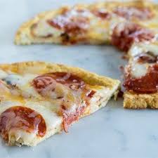 Chef John S Cauliflower Pizza Crust Recipe Cauliflower Crust Pizza Sweet Potato Waffles Food Processor Recipes