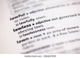Wikipedia, lexilogos, oxford, cambridge, chambers harrap, wordreference, collins lexibase dictionaries, merriam webster. Close Dictionary Definition Lawless Stock Photo Edit Now 1064619230