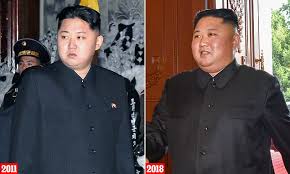 Kim jong un in singapore during his first summit with then us president donald trump (kevin lim/the straits times/pa). South Korea Is Spying On Kim Jong Un S Health With 3d Video Analysis Daily Mail Online