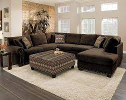 Deep seats and sumptuous cushions make this sofa feel luxurious. Large Brown Sofa With Chaise Bingo Chocolate 3 Pc Sectional Sofa Conjunto De Sofas Sofas Modulares Sofa De La Sala